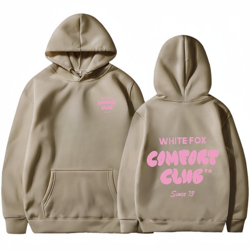 

Европейская и американская женская толстовка с капюшоном, повседневная спортивная WHITE Devil FOX Free 2024, универсальная, трендовая, деловая мода S