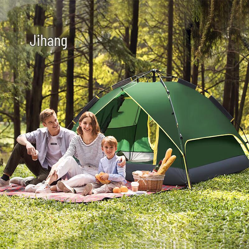 Jihang Outdoor Automatisches Campingzelt für 3-4 Personen