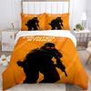 Set Biancheria da Letto Gaming Counter-Strike 2 da 3 Pezzi - Perfetto per Camera da Letto, Camera degli Ospiti, Soggiorno, Arredamento Hotel - Regalo Ideale per Fan, Viaggiatori, Uso Quotidiano