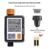Smart Garden Sprinkler: Timed Irrigation System with Large Screen Controller for Automatic Flower Watering