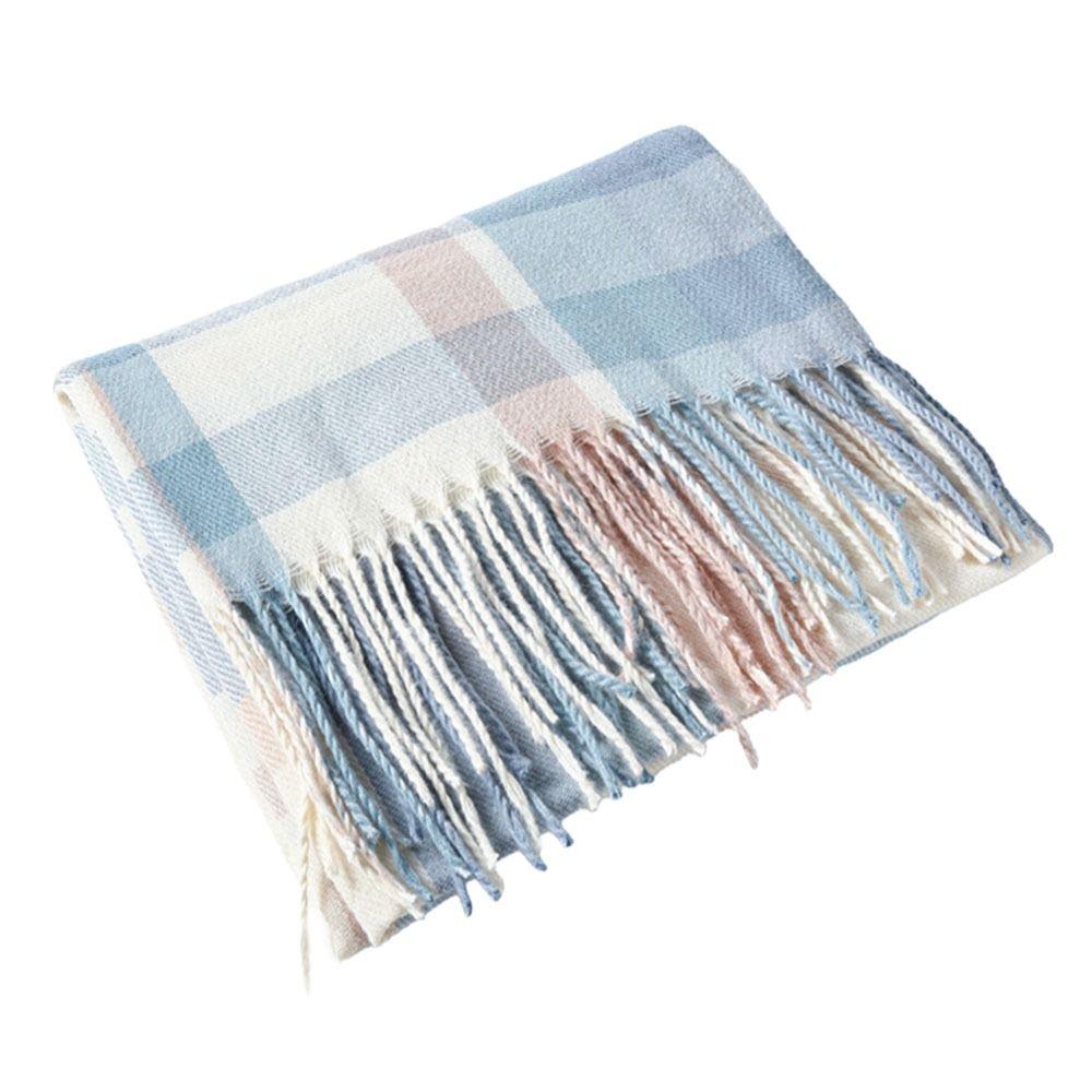 Warm Winter Scarf Soft Neck Warmer Fashion Neck Guard Shawl  Women Men