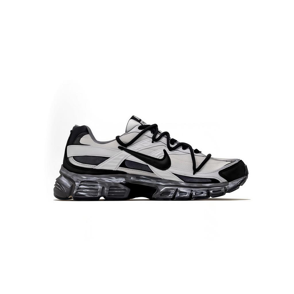 Nike Initiator Cushioning Abrasion Resistant Slip Resistant Low top Casual Shoes Unisex Black White Gray 394055-100