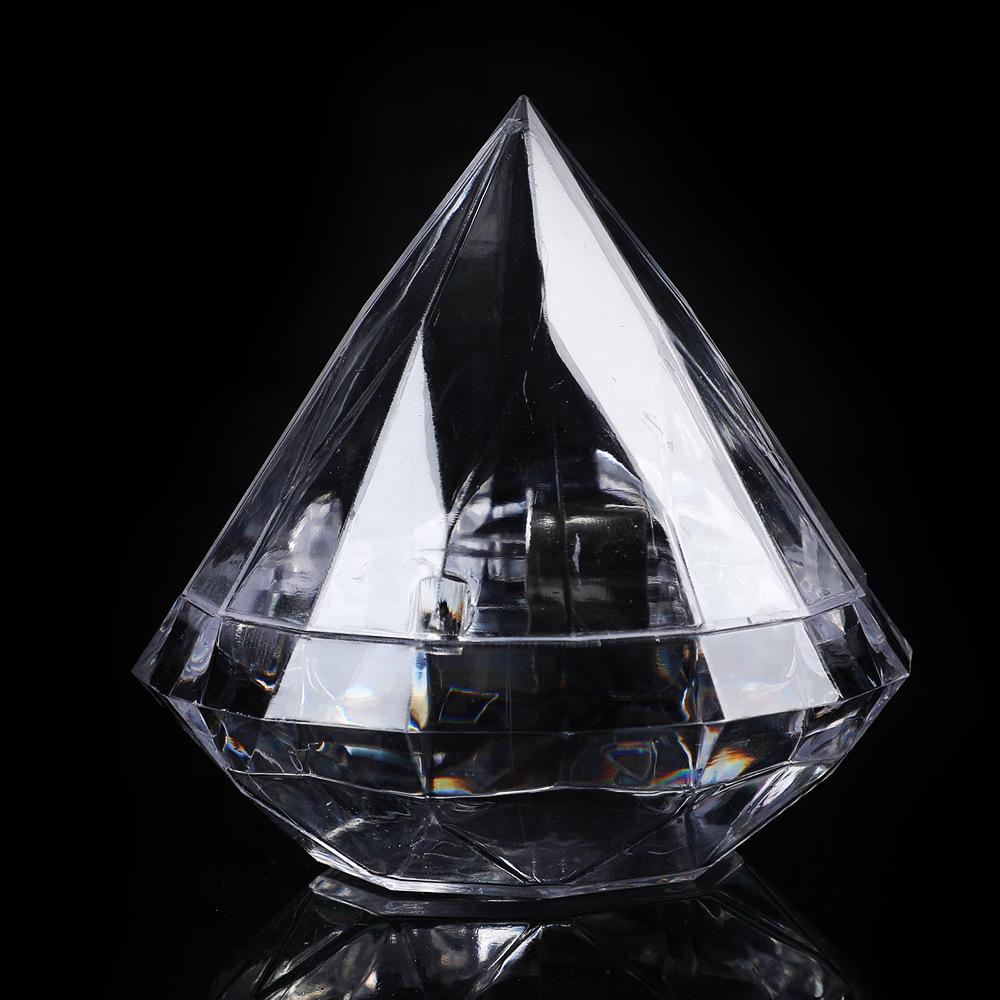 Transparent Diamond European Wedding Candy Gift Box