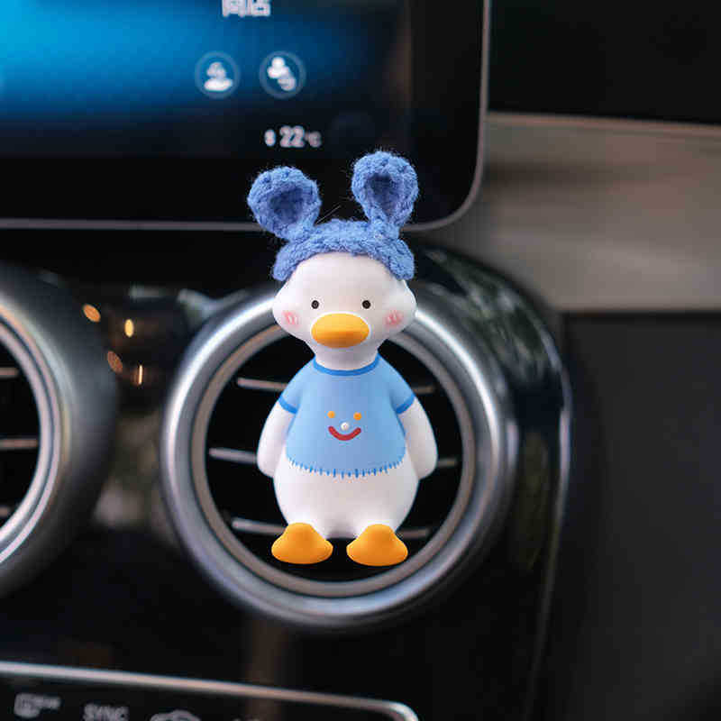 Car Accessories Internet Celebrity Duck Car Aromatherapy Perfume Car Console Decoration Supplies Girls