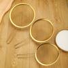 Golden Oil Strainer Stainless Steel Flour Colanders New Flour Sifter Sieve  Baking Tools