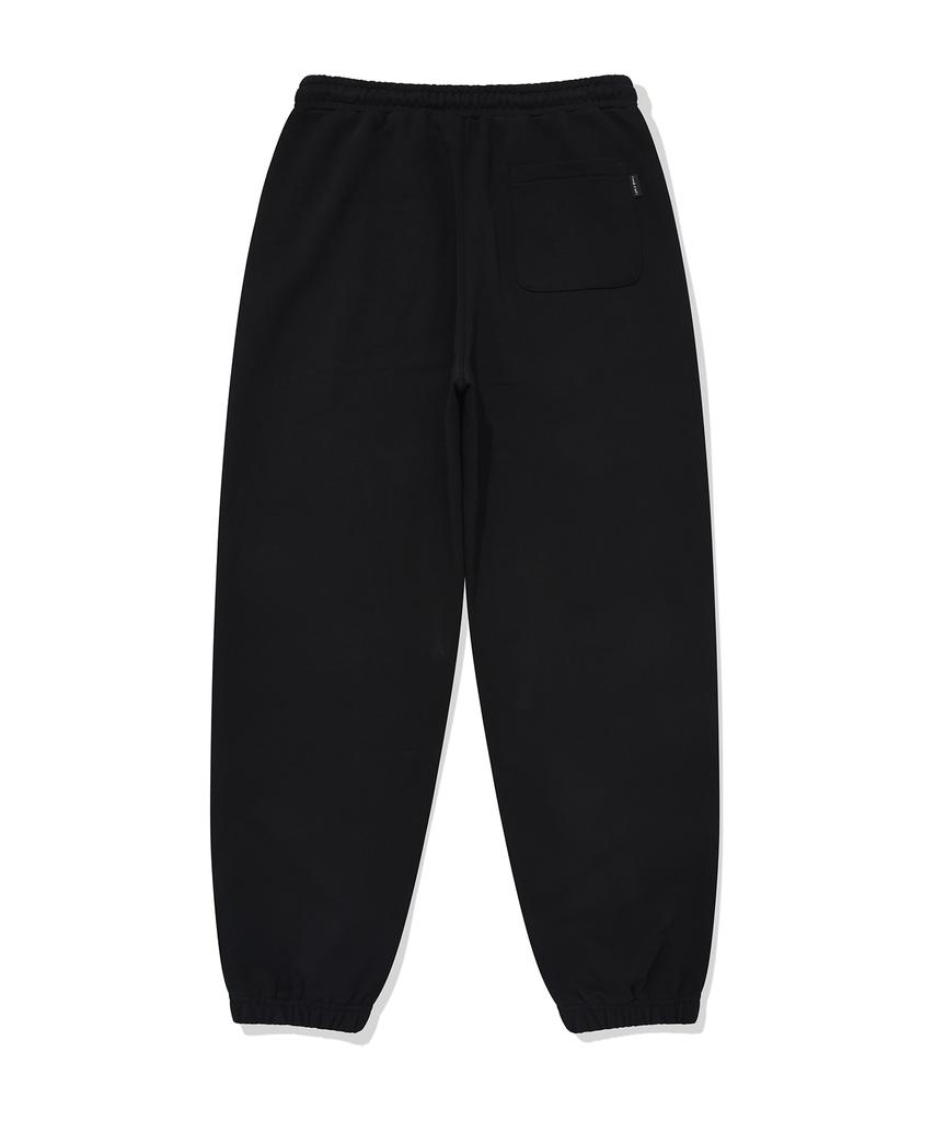WACKY WILLY Basic Sweat Jogger Pants Black