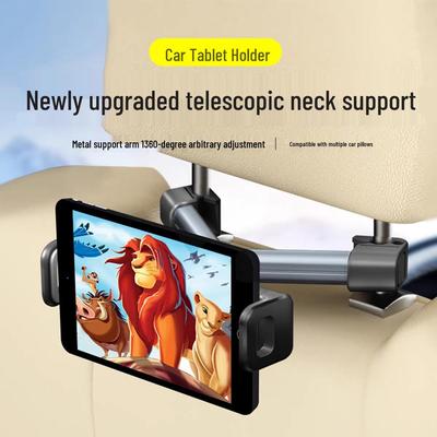 Portable Foldable Car Headrest Mount for Phone and Tablet