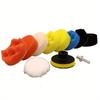 Polishing Sponge Plate Set Imitation Plush Waxing Angle Grinding Cleaning Sponge Wheel Car Beauty Set Electric Drill Polishing