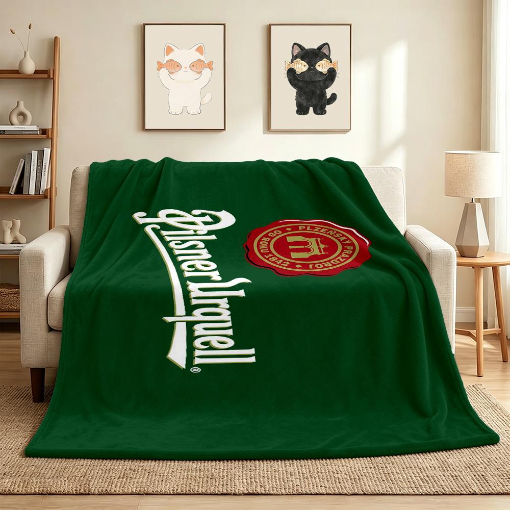 Pilsner Urquell Flannel Blanket Throw Blanket Soft Warm Sofa Bed Camping home Decor Unique Christmas Gift C926840