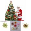 Dazzling Glitter Artificial Flowers Enhance Any Room For Holiday Celebrations