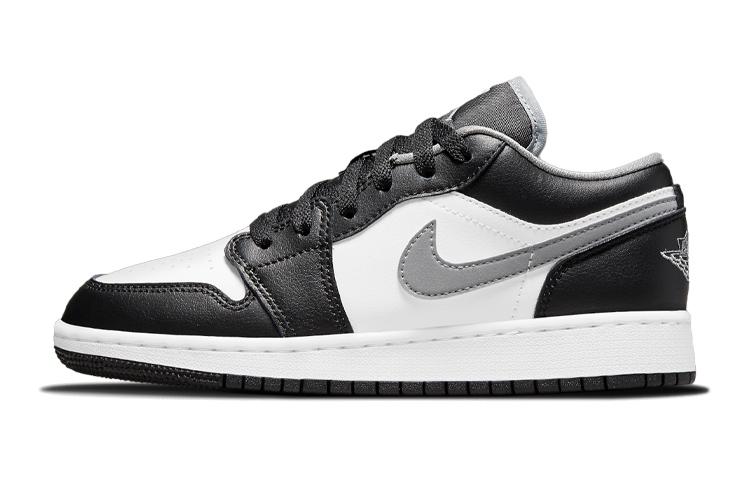 

Jordan Kids Air Jordan 1 Low Black/Grey/White Sneakers 553560-040 38.5