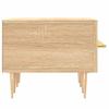 TV Cabinet In Sonoma Oak Finish 150 X 36 X 30 Cm Engineered Wood