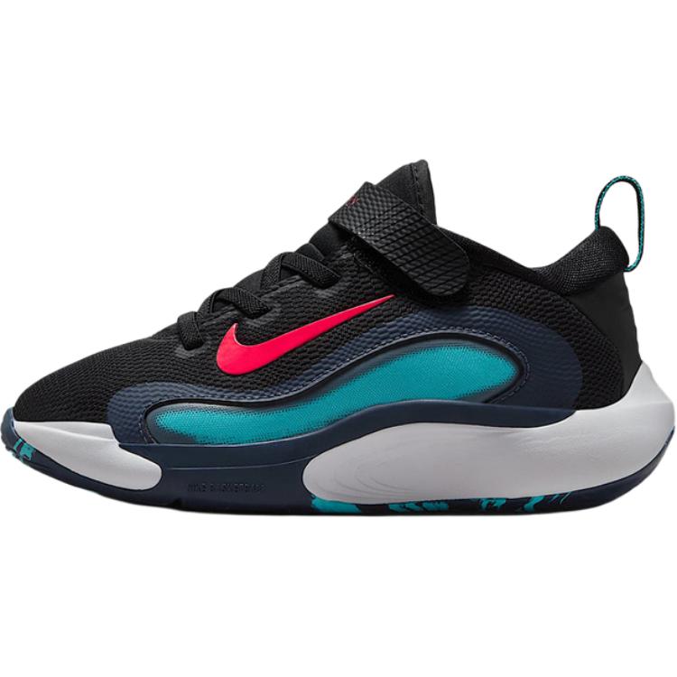 Nike IsoFly PS Black Dusty Cactus Bright Crimson Kids Sneakers Thunder-Blue FQ7670-004