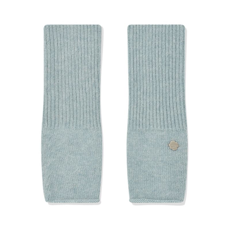 COVERNAT Angora Knit Warmer Blue