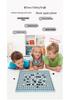 Set Base di Scacchi Cinesi e Go per Bambini: Portatile, Pieghevole, Scacchiera Standard con Pezzi.