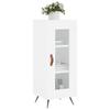 VidaXL White Buffet 34.5x34x90 Cm Engineered Wood 828764