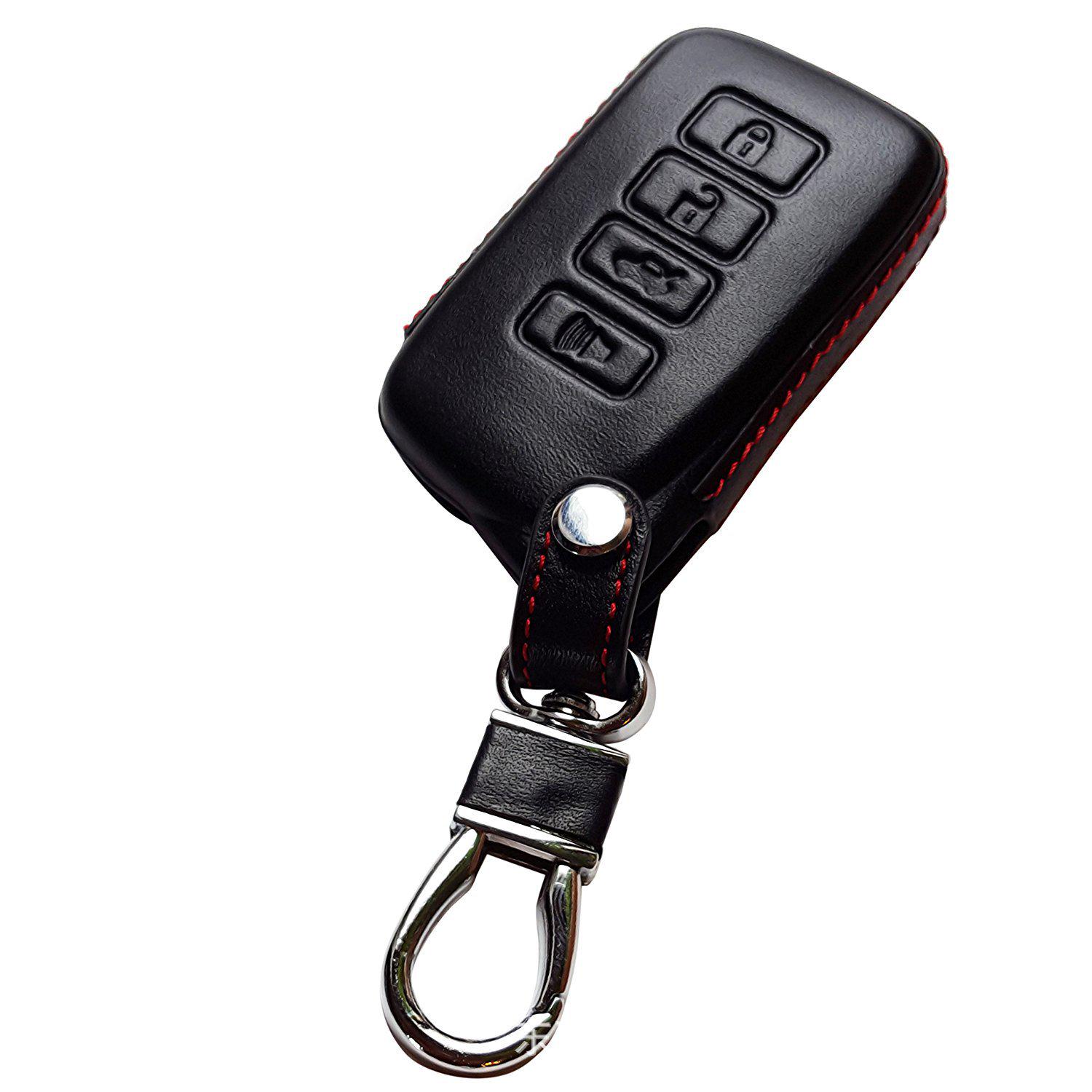 

Lexus 4-Button Genuine Leather Smart Key Case for ES, RX, UX Individual Paper Box