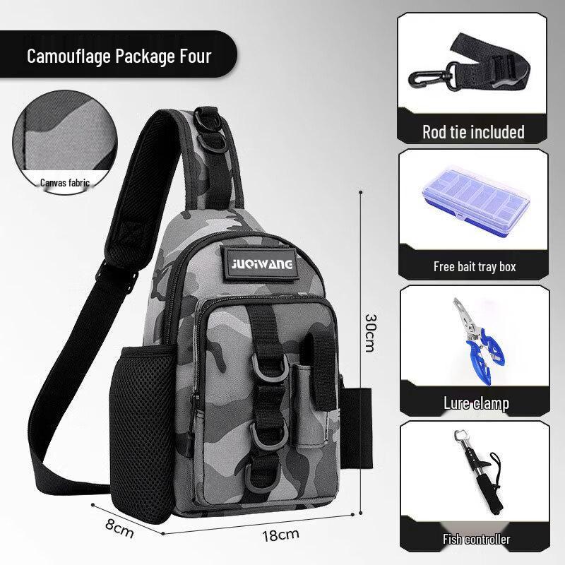 Brangdy Multi-functional Lure Fishing Shoulder Bag