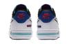 Nike Air Force 1 React Weiß Astronomy Blue Laser Crimson GS CD6960-101