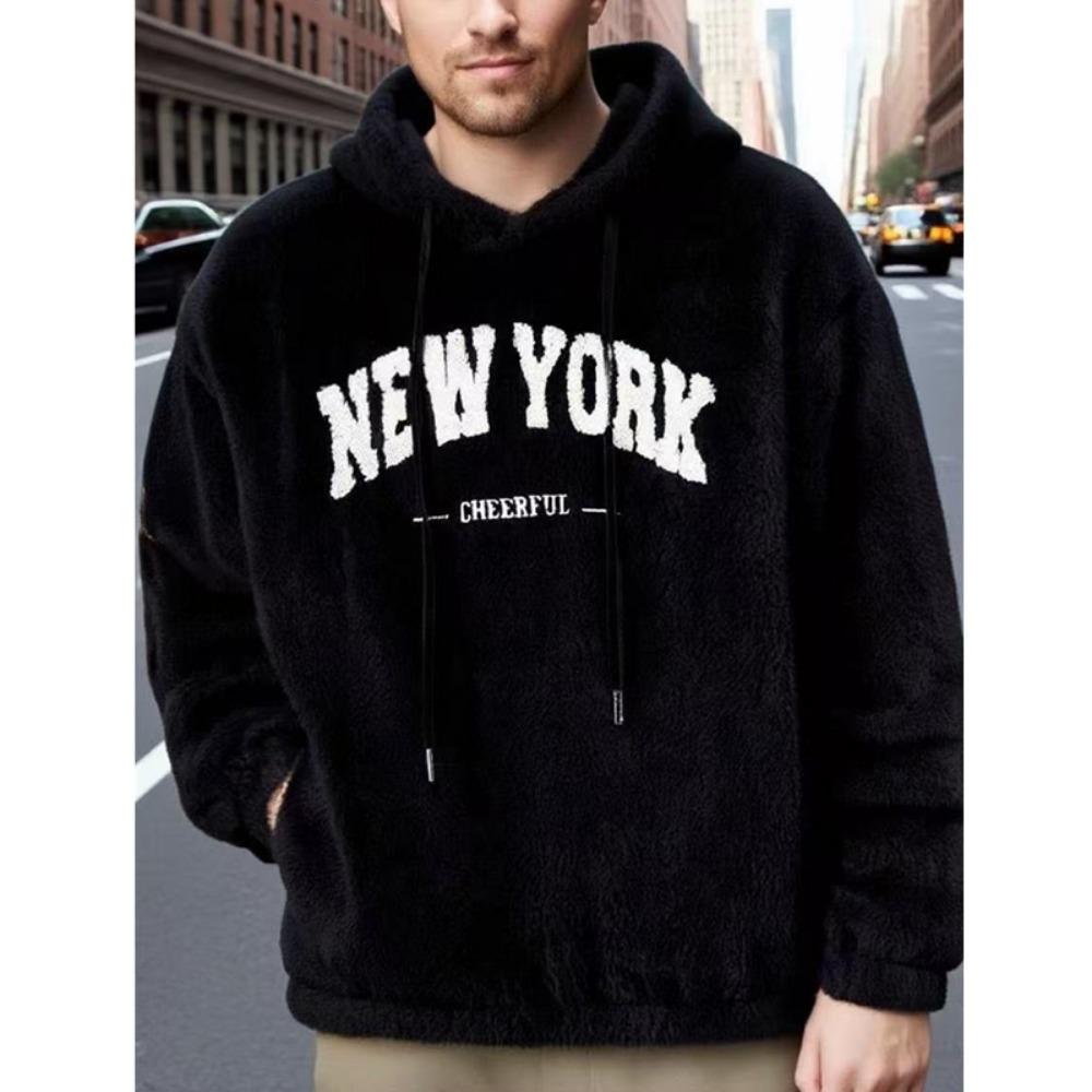 Herren Casual Sport Hoodie Herren Einfarbiges Kapuzenshirt Rundhals Hoodie Top Langarm Base Shirt Grafik Hoodies Herren Sweatshirt