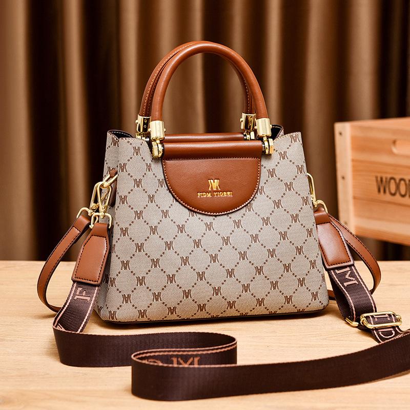 Bag Women 2025 New Large Capacity Bucket Bag Textured Shoulder Crossbody Bag Handbag Women