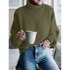 Womens Off The Shoulder Sweater Casual   Knitted Loose Long Sleeve Pullover