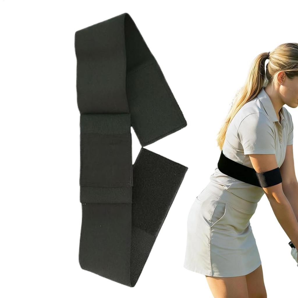 Golf Swing Arm Band Golf Training Aid Golf Swing Band Trainer Exerciser Golf Connection Band Golf Swing Trainer Golf Swing Strap