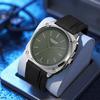 JYL Men's Watch Simple Quartz Daily Wear Leather Strap