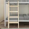 4-Step Wooden Ladder for Loft & Bunk Bed, 28mm Thick Board, Supports 220 lbs, Durable Multi-Use Home Ladder for Adults