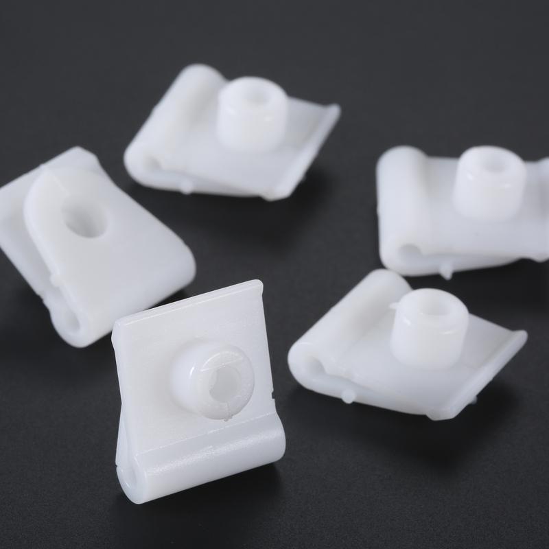 30Pcs Auto Body Fender Plastic Clips For Nissan Fender Lined Bumper U Nut Fixed Fastener/For Nissan Fender liner Retainer Clips