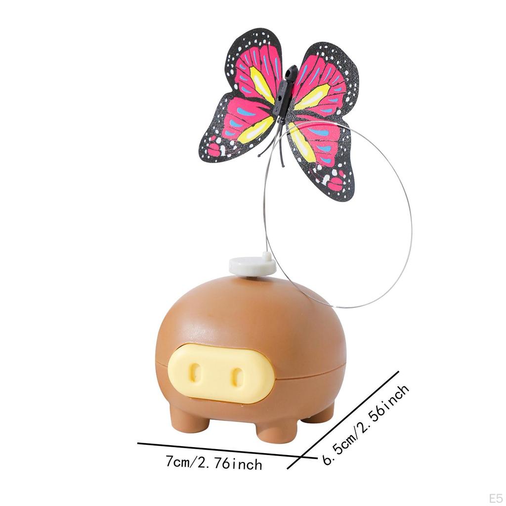 Automatic Butterfly Toy for Cats with Rotating Feature