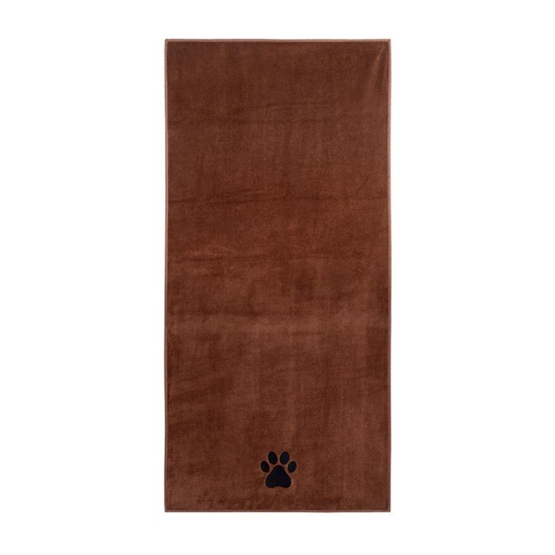 

Soft Dog Bath Towel Absorbent Bath Towel Pet Drying Towel Dog Towel коричневий