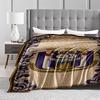 Regal Crest Purple Tapestry Blanket for all seasons blanket lunch break throw gift