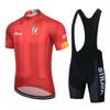STRAVA Cycling Suit Short-sleeved Suit Men's Cycling Suit Summer Thin Breathable Cycling Clothing