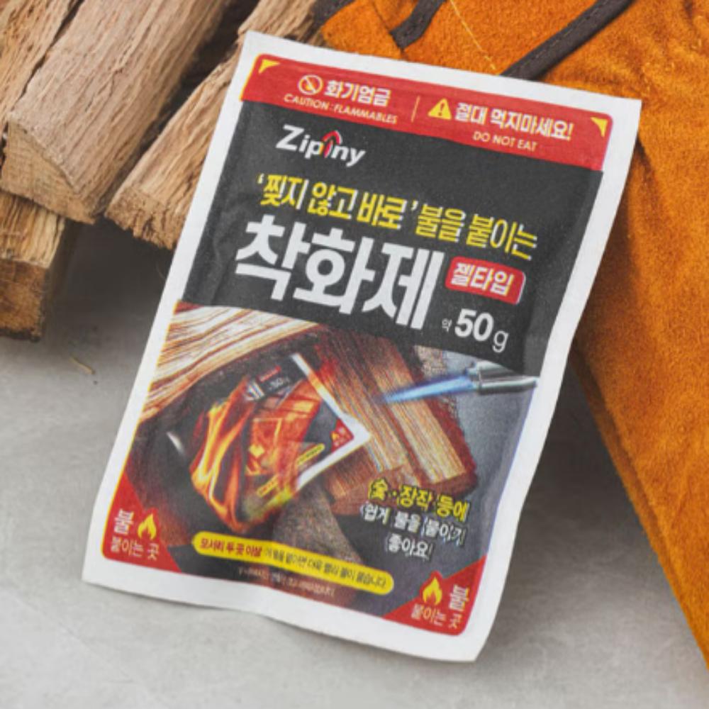 50g x 8 Pieces of Pouch-Type Gel Igniter