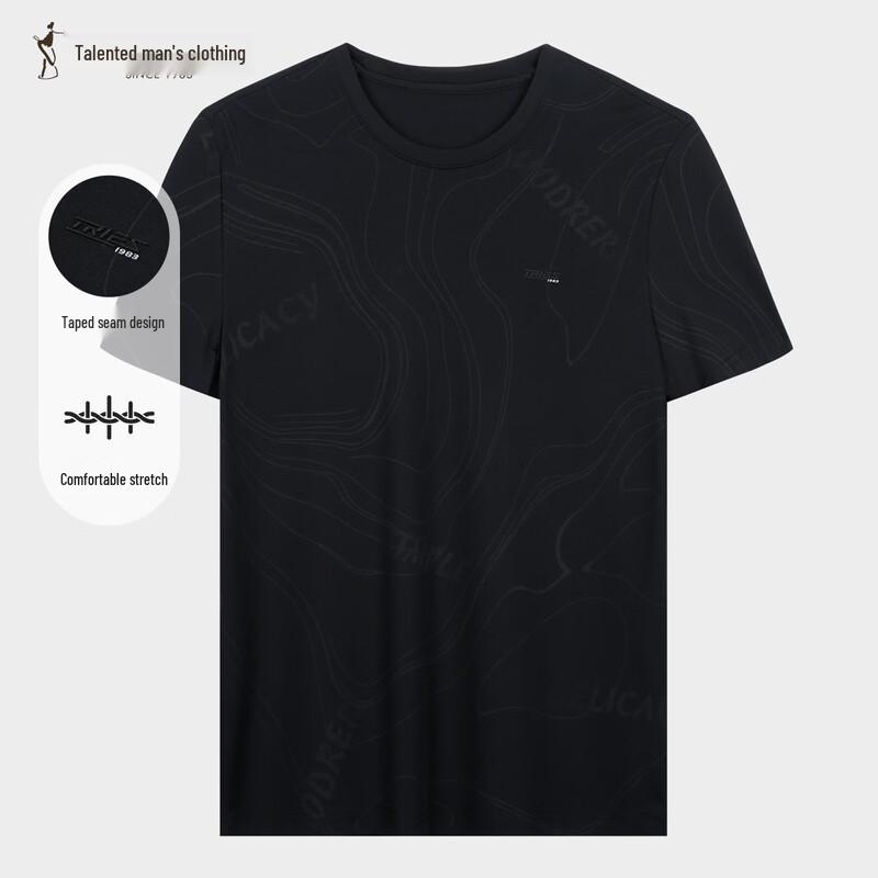 Caizi Men s Geometric Print Short-Sleeve T-Shirt 54