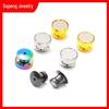 Deluxe Magnetic Badge Name Tag Brooch with Flat Head Rotating Buckle for Hats and Refrigerators
