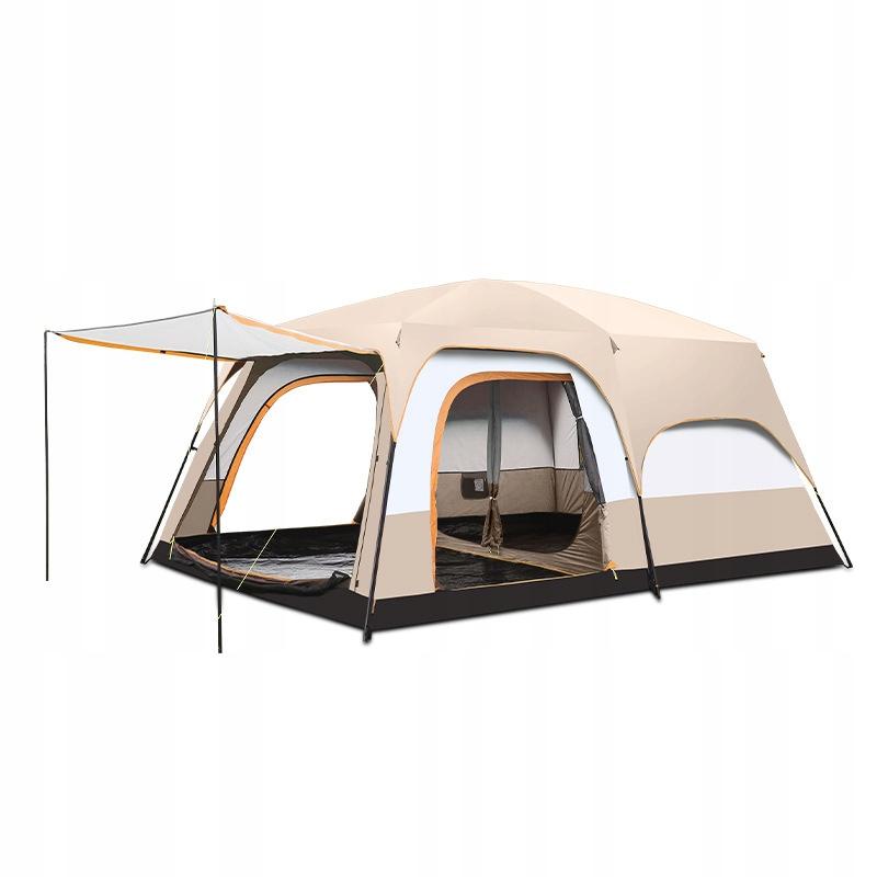 Family Camping Tent Waterproof 7 Person 380X260X200 Cm