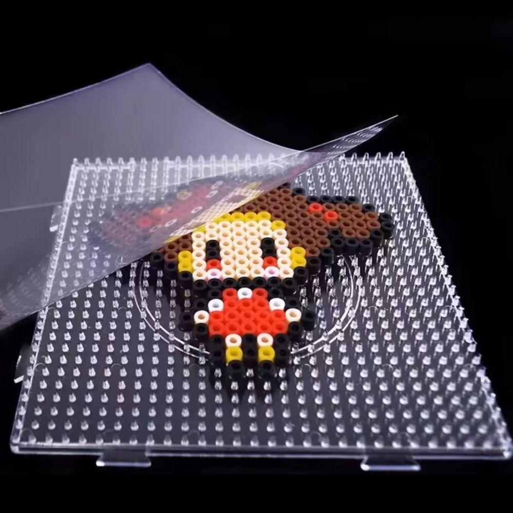 5Pcs DIY Fuse Beads Pegboards 5mm Beads Hama Beads Pegboards Melting Beads Boards  Educational Toys