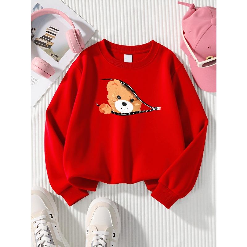 Kids Sweatshirt, Casual Comfortable Warm Fashion Printed Top