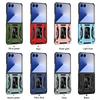 Applicable to Samsung Z Flip 1 mobile phone case metal ring bracket zflip1 folding anti-drop  case