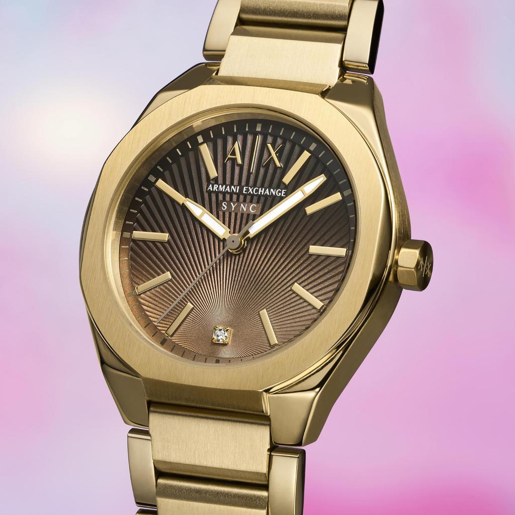 Armani Exchange Analog Stainless Steel Watch AX6031 Women's