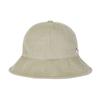 VARZAR VA Square Stud 6-Panel Bucket Hat Light Khaki
