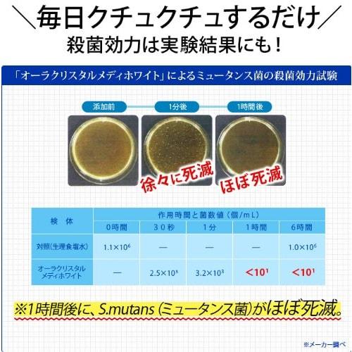 Aura Crystal MediWhite (medicated Mouthwash for Preventing Bad Breath and Whitening)