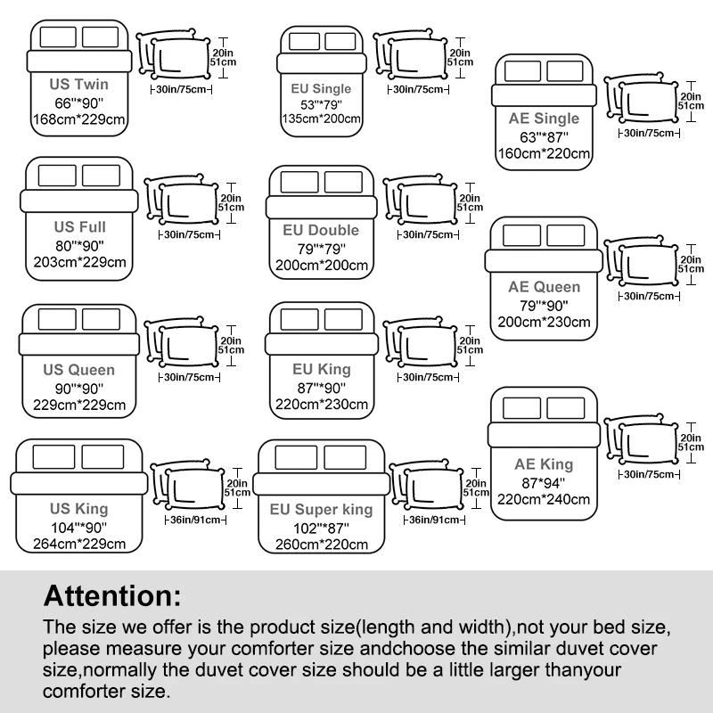 3-teiliges Bettwäsche-Set mit Tusche-Wolf-Motiv, bequem aus 100 % Polyester-Gewebe, 1 Bettbezug, 2 Kissenbezüge ohne Kissenfüllung, Vier Jahreszeiten