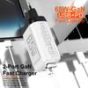 Six-Port QC3.0 30W Charger with EU/US/UK Plug for Fast Mobile Charging