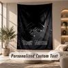 Tapestry Custom Name Text, Wall Hanging Tapestry Home Room DecorAlien Xenomorph