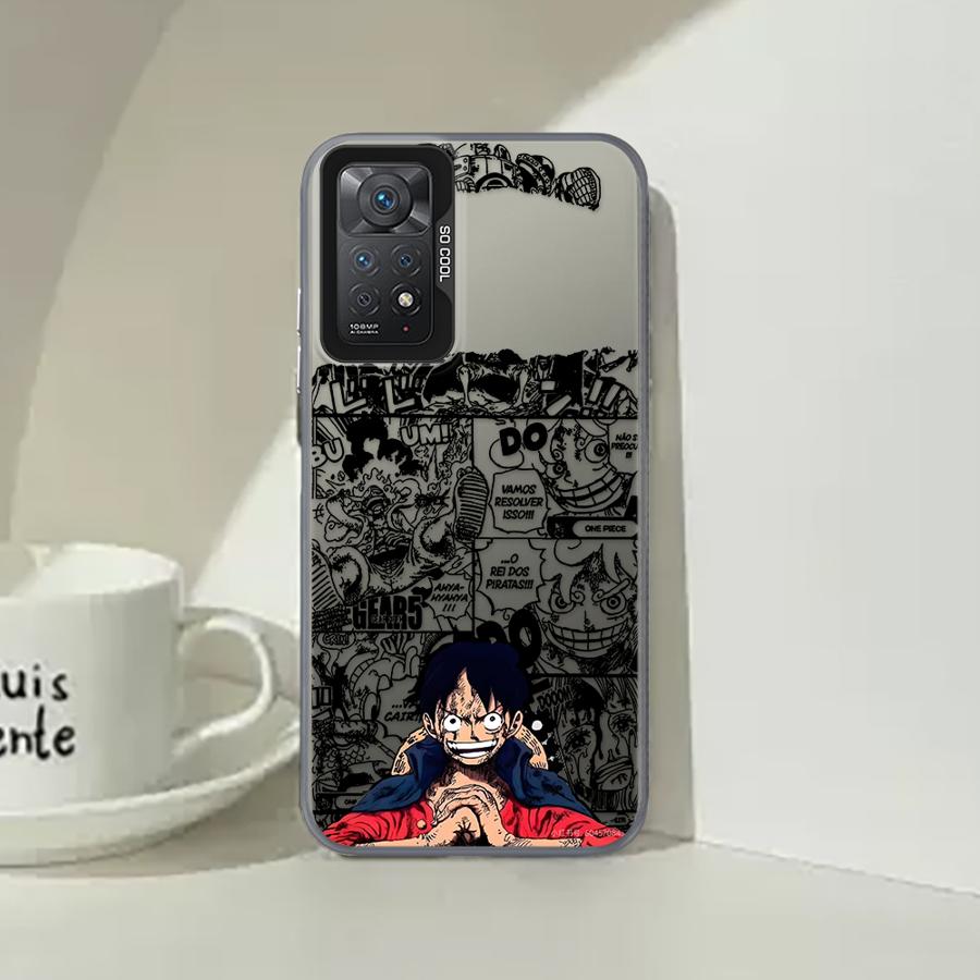 Jednodílný Anime P-Piece Pouzdro na telefon pro Xiaomi Redmi Note 13 Pro 12 11Pro 10 10S 11S 12S 12 14 Pro Plus 10Pro Kryt