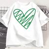 Küstenmeerlandschaft Retro Grafikdruck Kurzarm T-Shirt Unisex Unisex Unisex Strandurlaub Lässig Streetwear Baumwoll Tops