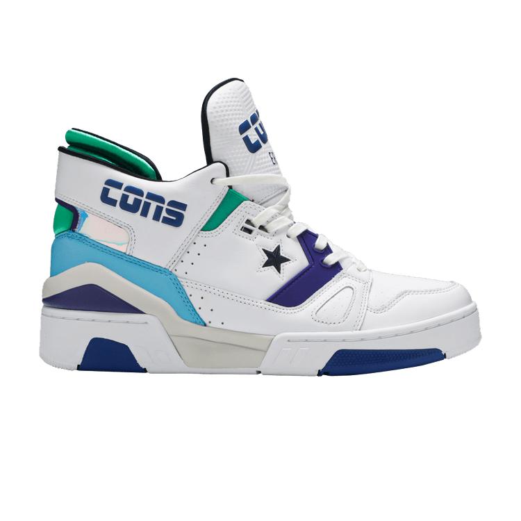 Herren Sneaker Converse ERX 260 Mid Don C Jewel White Weiß/Court Purple-Bold Jade 36 white